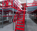 Storage Mezzanines for manufacturing facilities, distribution centers and warehouses